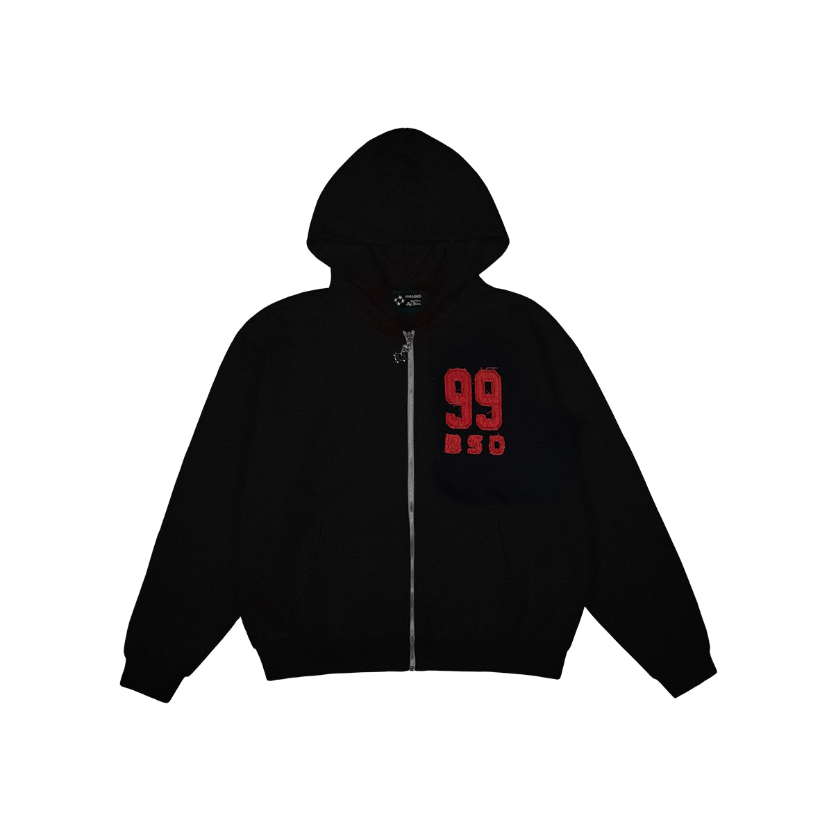 99BASED Magma Zip Hoodie Black