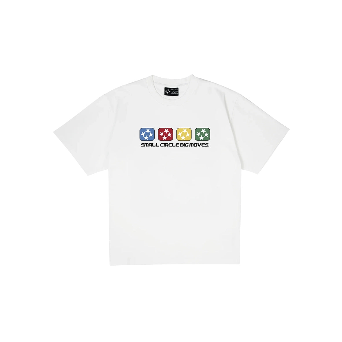 99BASED Multicolour T-Shirt White