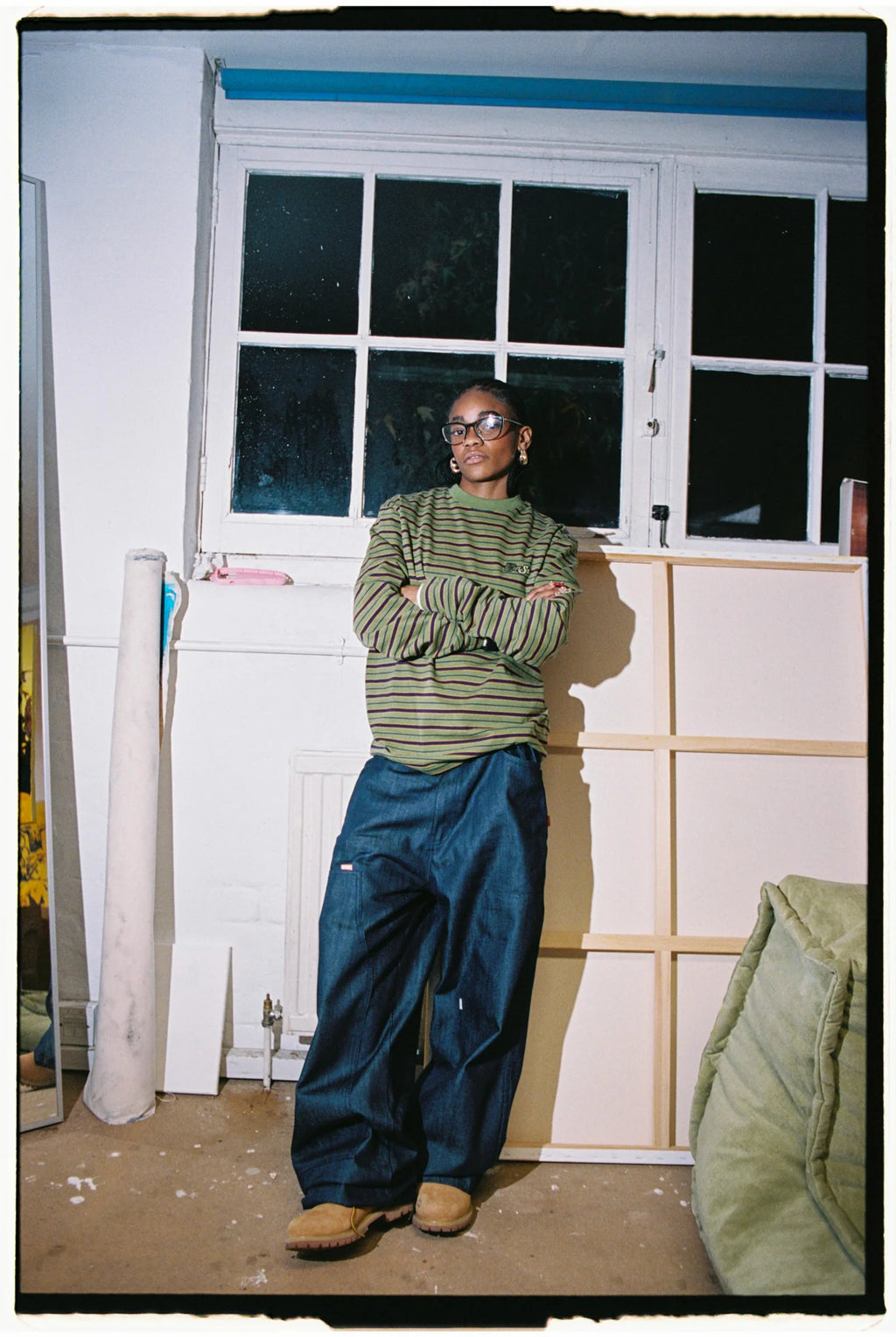 99BASED Multitag Carpenter Jeans Raw