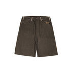 99BASED One Family Selvedge Denim Shorts Raw Brown