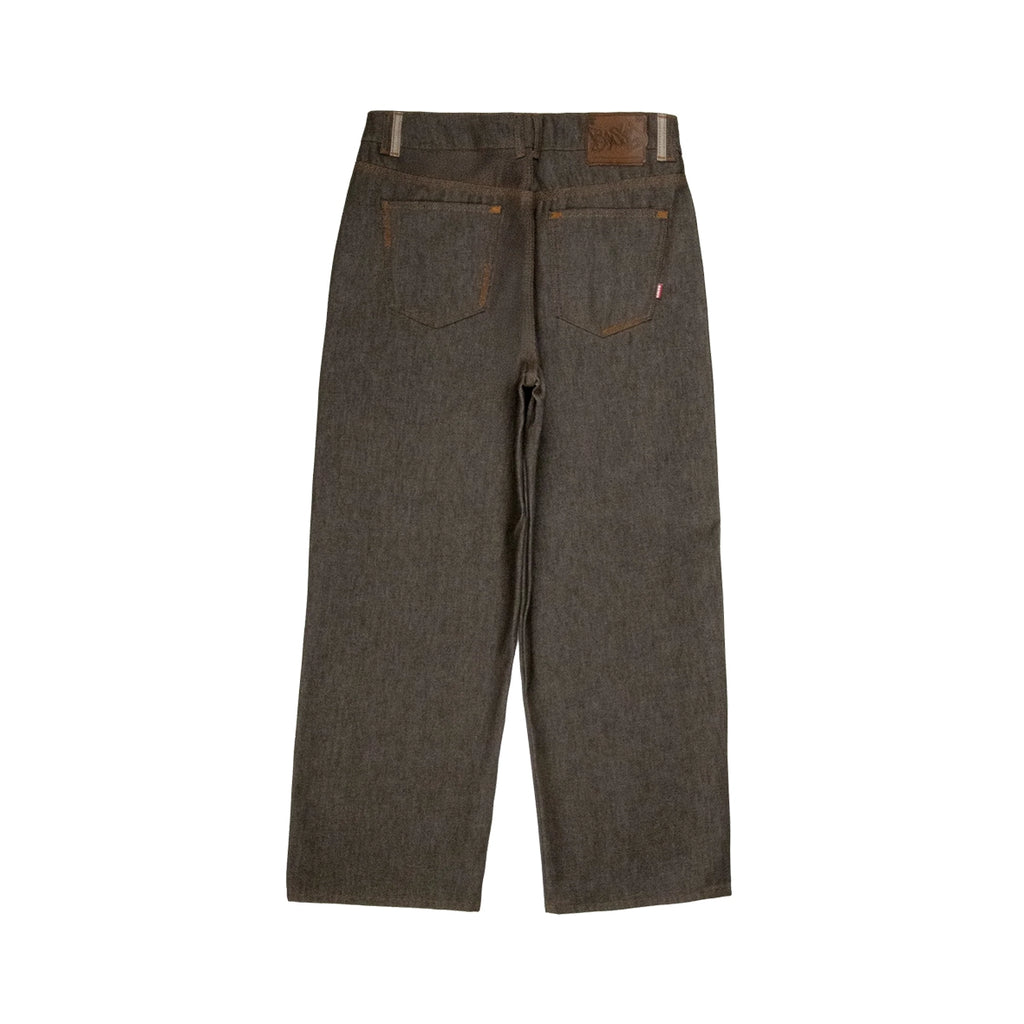 99BASED One Family Selvedge Jeans Raw Brown