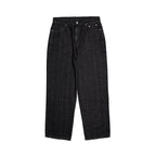 99BASED Outlined Denim Jeans Black