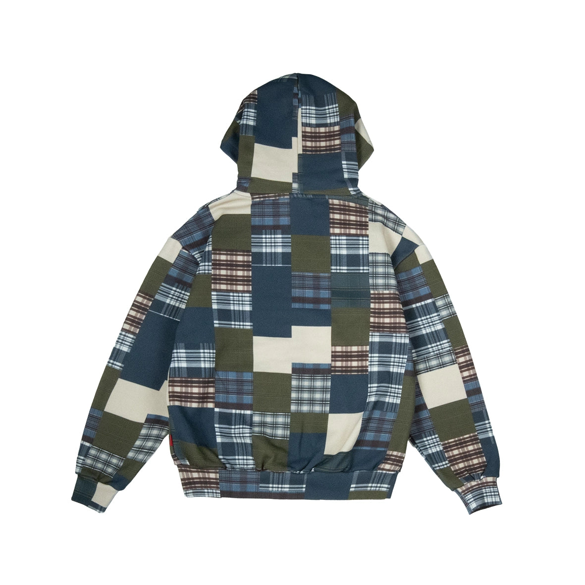 99BASED Patchwork Zip Hoodie