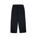 99BASED Pinstripe Jeans Black