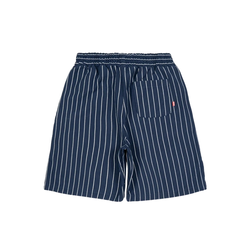 99BASED Pinstripe Sweatshorts Navy
