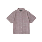 99BASED Plaid Shirt Red