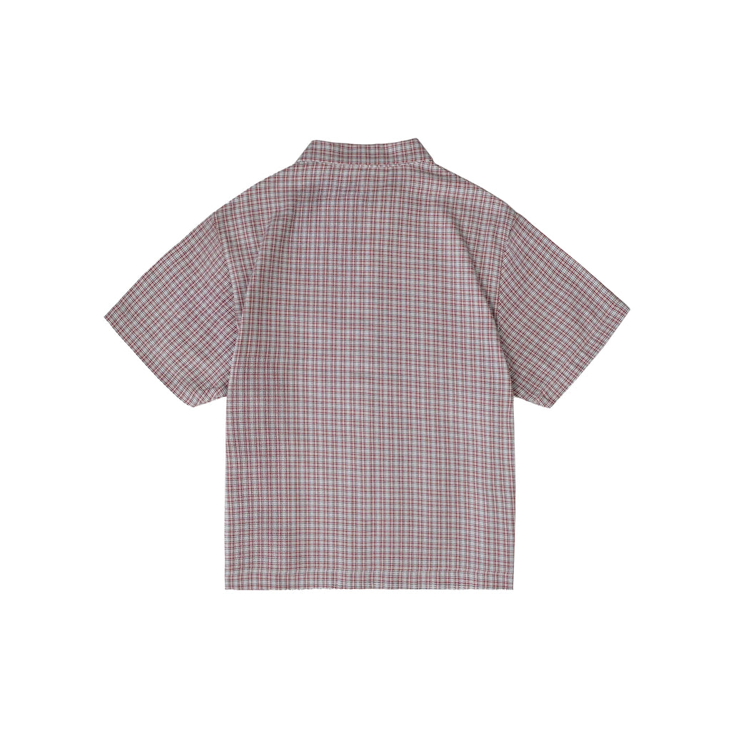 99BASED Plaid Shirt Red