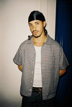 99BASED Plaid Shirt Red