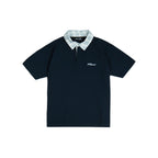 99BASED Poukwa Poloshirt Navy Plaid White