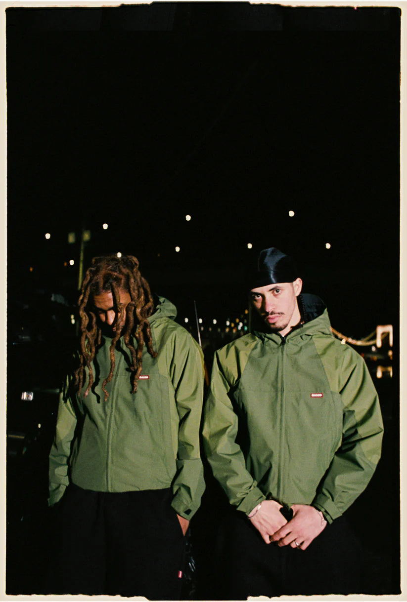 99BASED Reverse Shell Jacket Olive Black