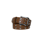 99BASED Rivet Belt Brown