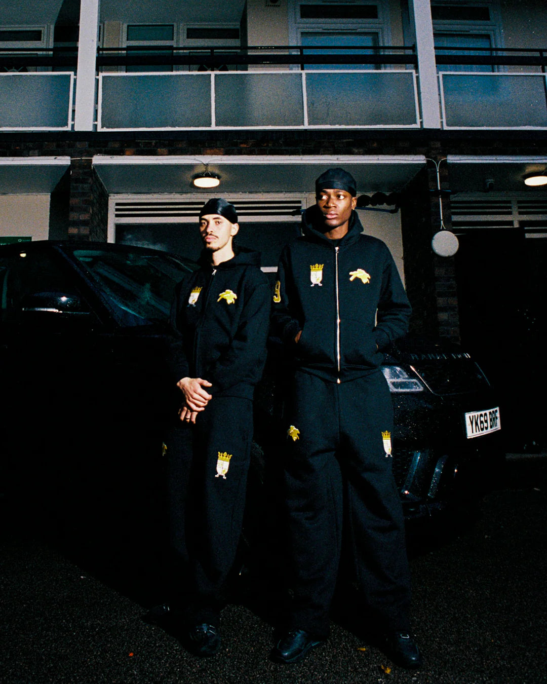 99BASED Royal Sweatpants Black