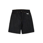 99BASED Shining Stars Denim Shorts Raw