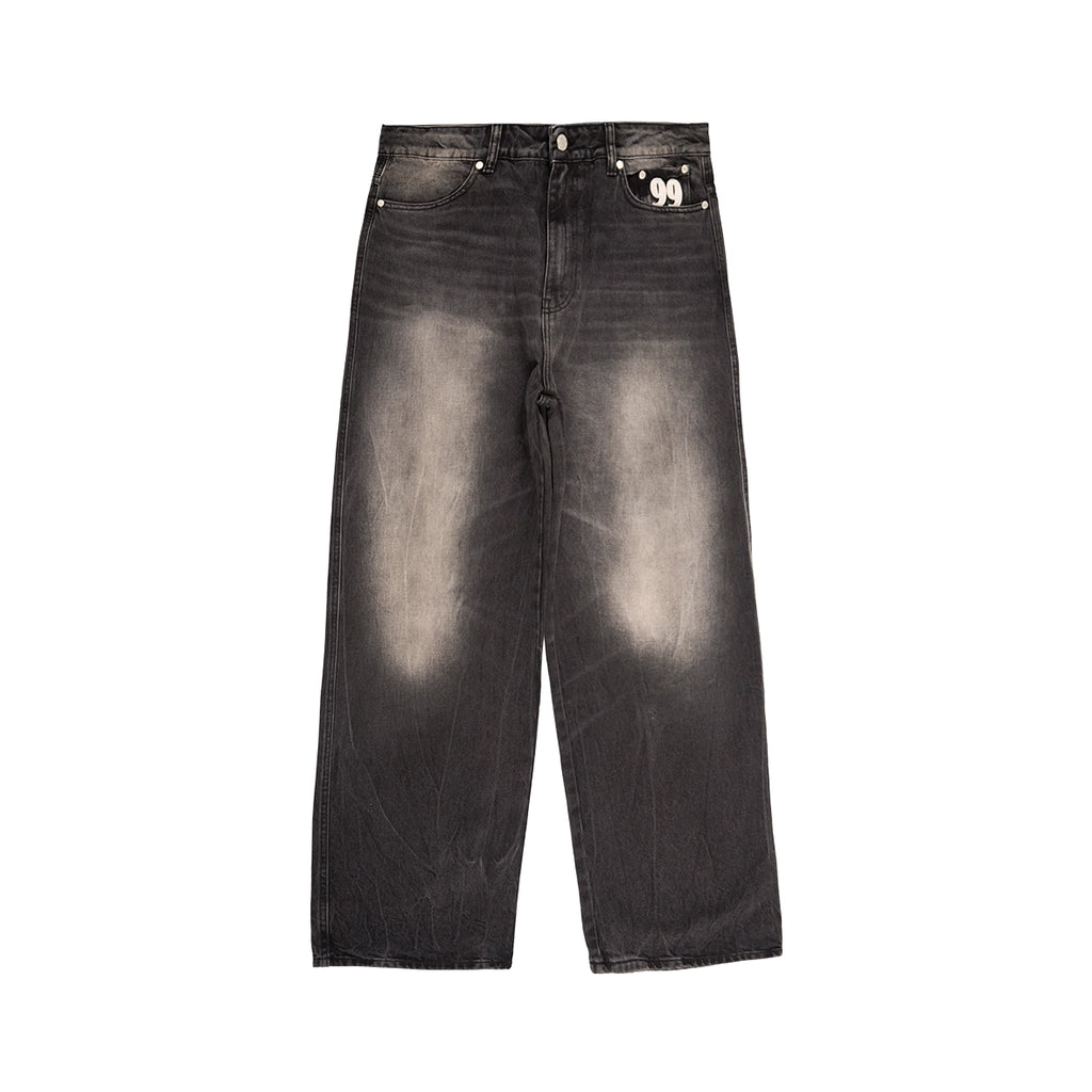 99BASED Shining Stars Jeans Black Lunar