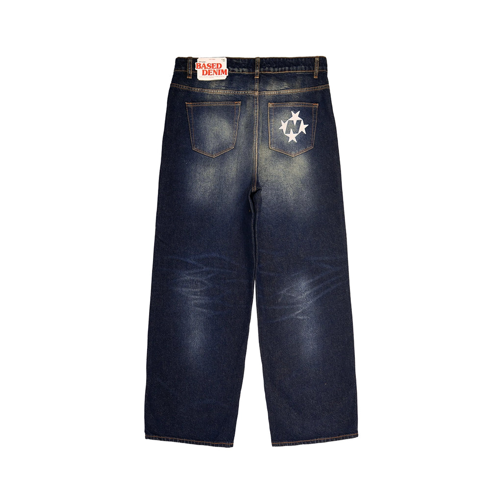 99BASED Shining Stars Jeans Dark Indigo Dune