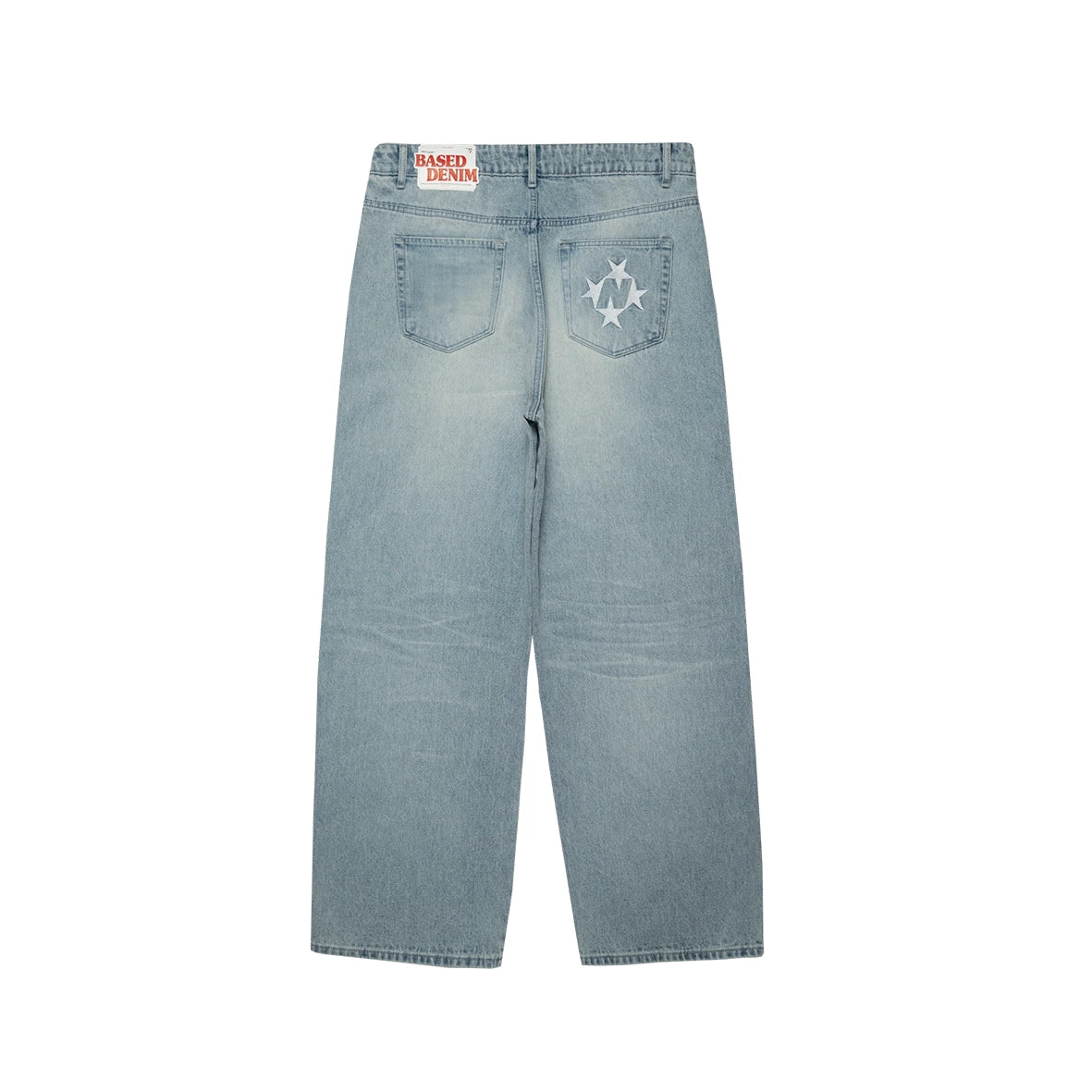 99BASED Shining Stars Jeans Light Blue