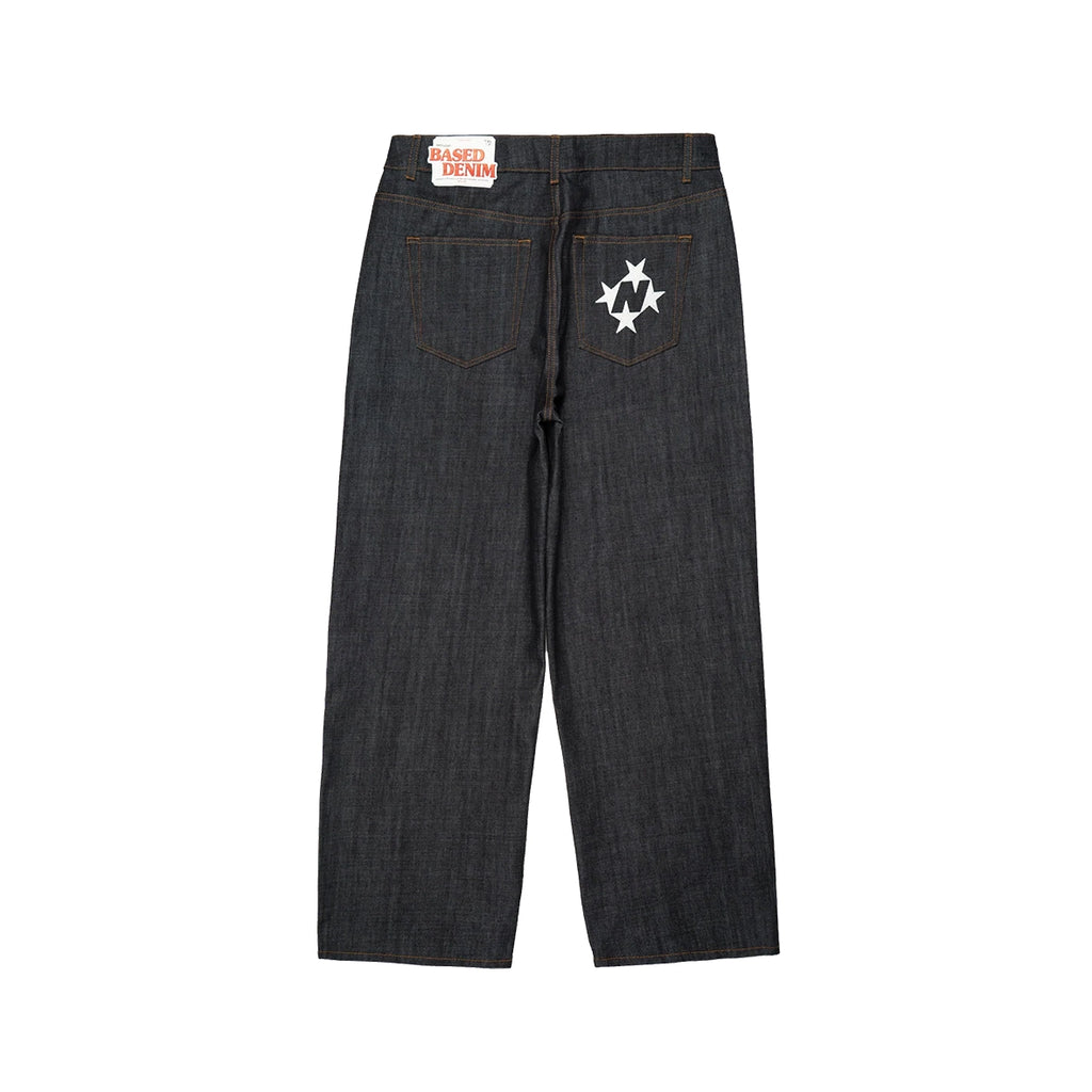 99BASED Shining Stars Jeans Raw