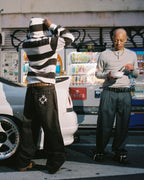 99BASED Shining Stars Jeans Washed Brown