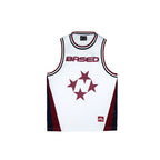 99BASED Shooter Mesh Tank Top White