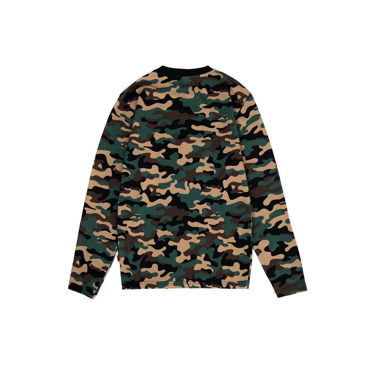 99BASED Slim Logo Longsleeve Camo