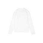 99BASED Slim Logo Longsleeve White