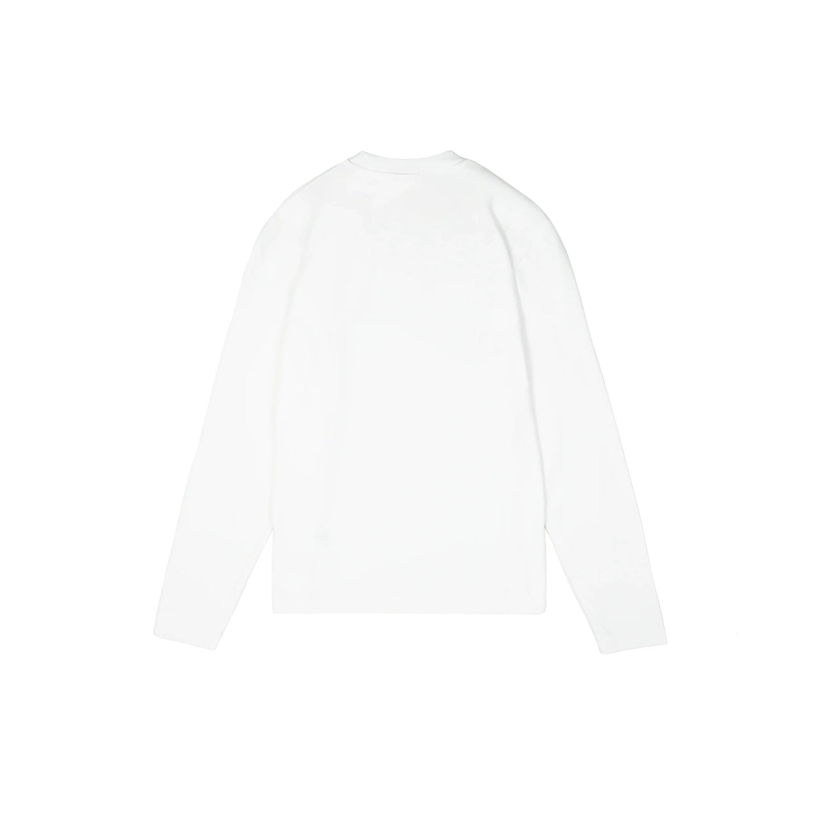 99BASED Slim Logo Longsleeve White