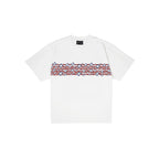 99BASED Stars Line T-Shirt White