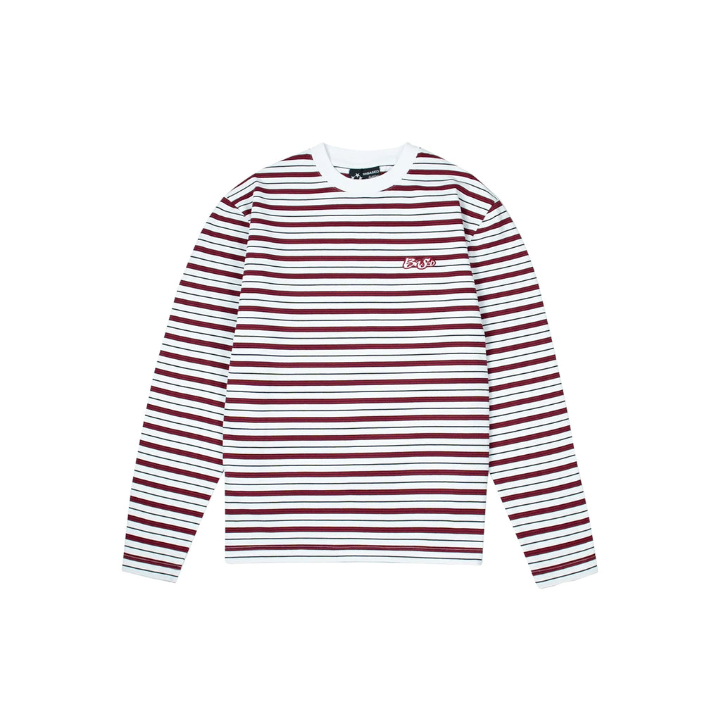 99BASED Striped Combat Longsleeve Red White