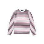 99BASED Striped Combat Longsleeve Red White
