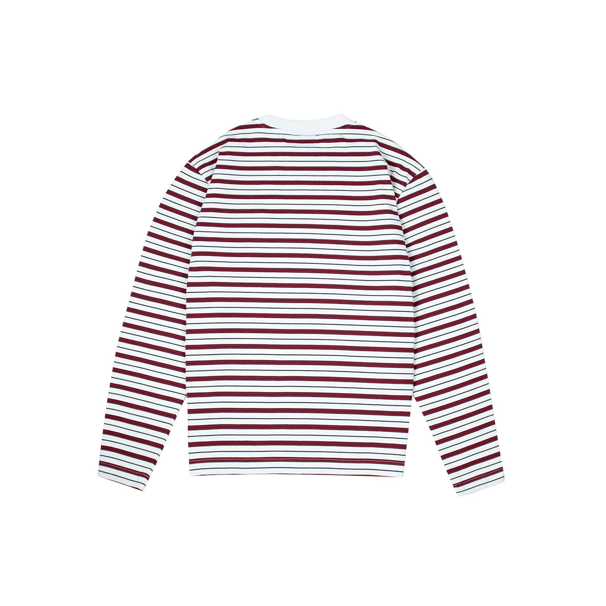 99BASED Striped Combat Longsleeve Red White