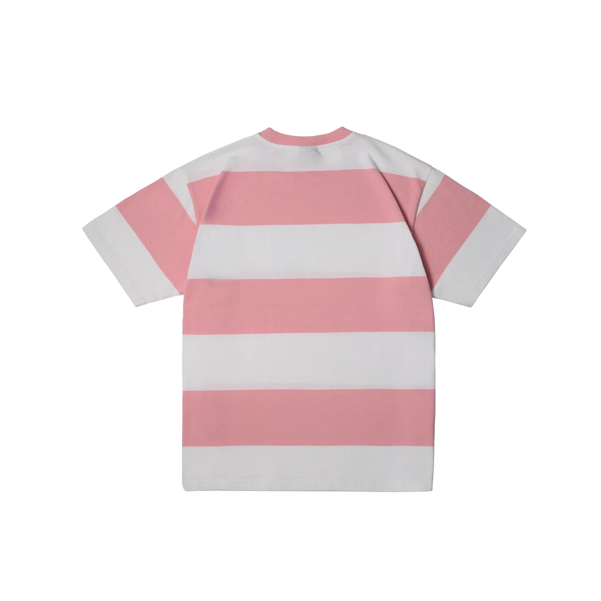 99BASED Striped T-Shirt White Pink