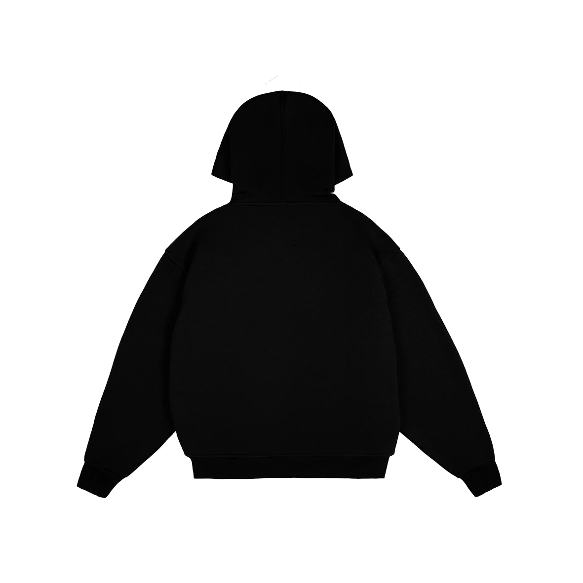 99BASED Studded BSD Zip Hoodie Black