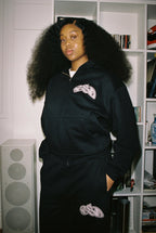 99BASED Studded BSD Sweatpants Black