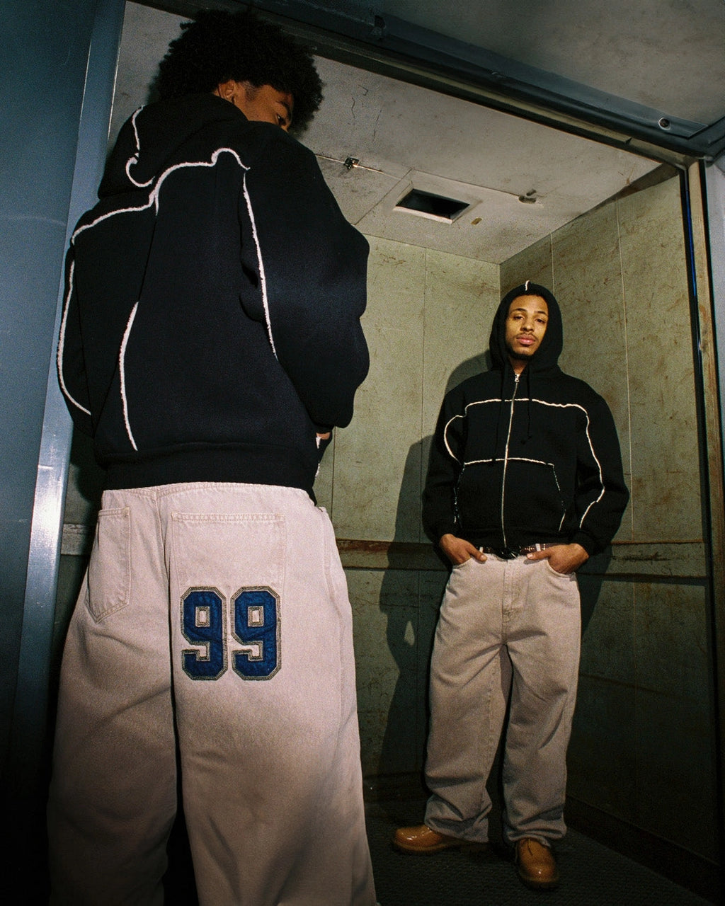 99BASED Daily Shearling Jacket Black
