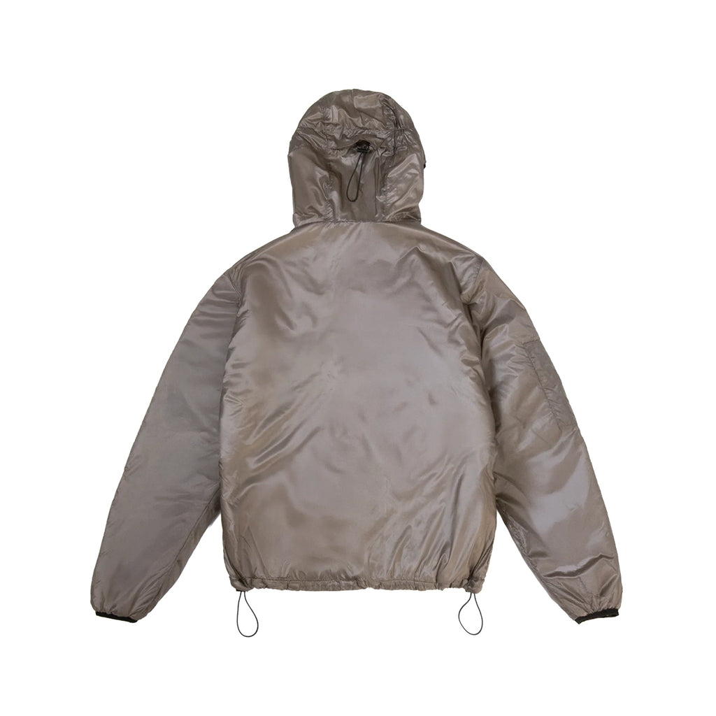 99BASED Translucent Padded Jacket Grey