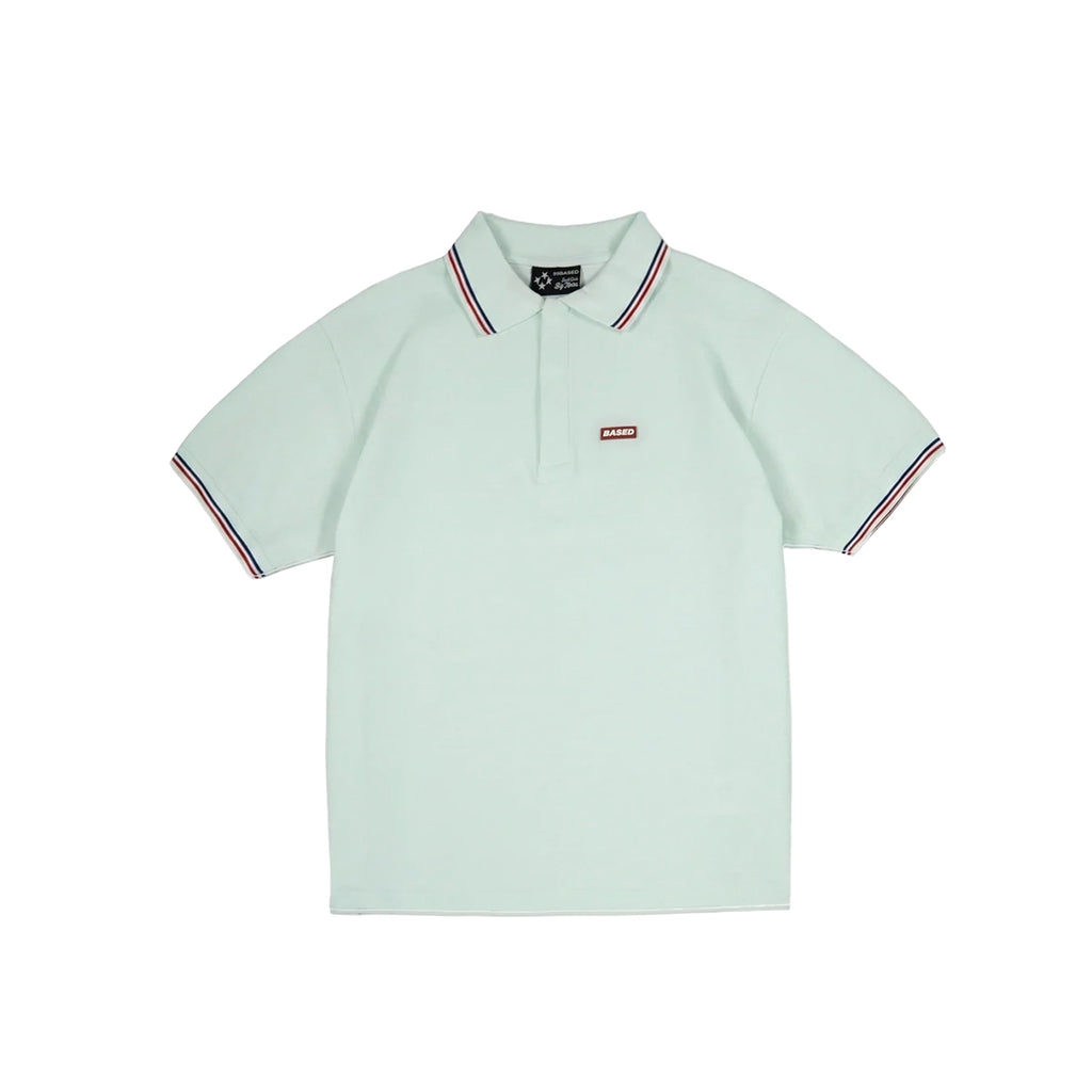 99BASED Tricolor Poloshirt Mint