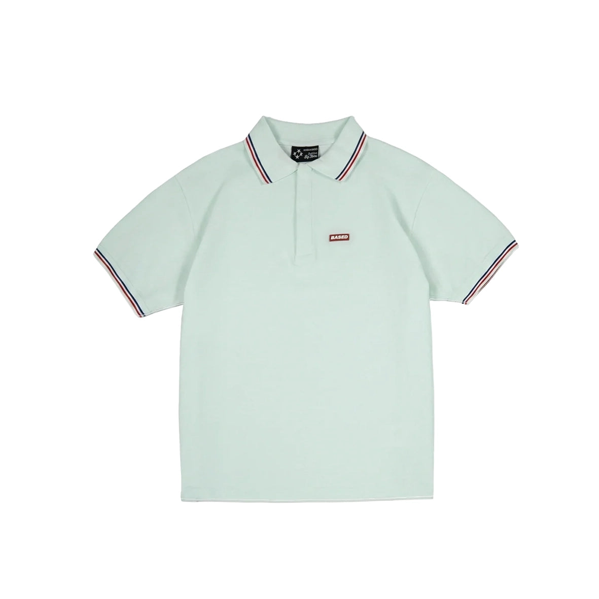 99BASED Tricolor Poloshirt Mint