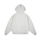 99BASED Voyage Zip Hoodie Grey Melange