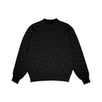 99BASED Web Stars Knit Sweater Black