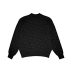 99BASED Web Stars Knit Sweater Black