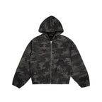 99BASED Work Canvas Jacket Digital Camo Dark