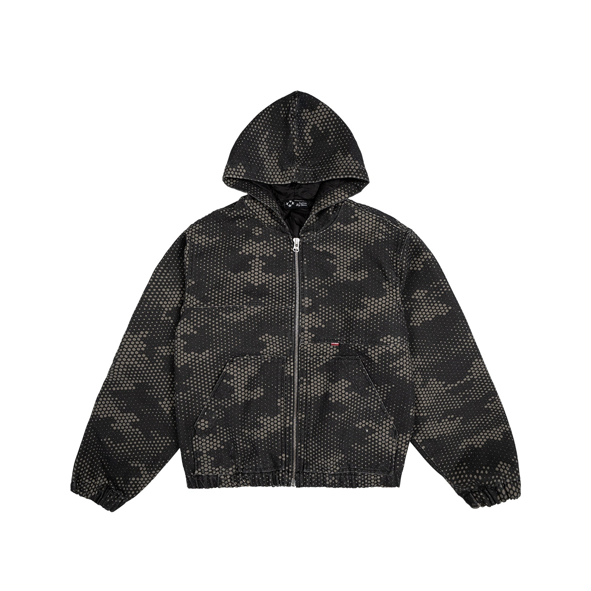 99BASED Work Canvas Jacket Digital Camo Dark