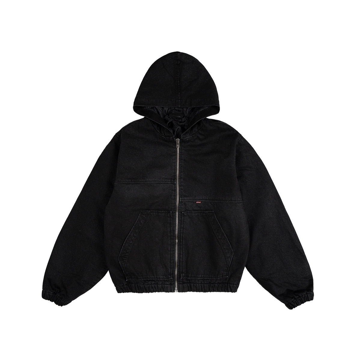 99BASED Work Canvas Jacket Waxed Black