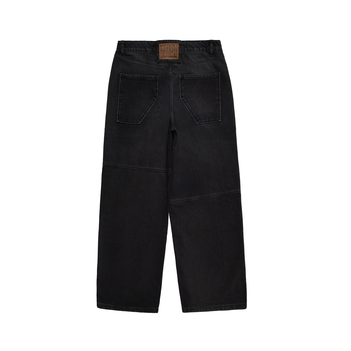 99BASED Work Canvas Pants Waxed Black