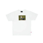 99BASED Zinedine Zidane Slim T-Shirt White