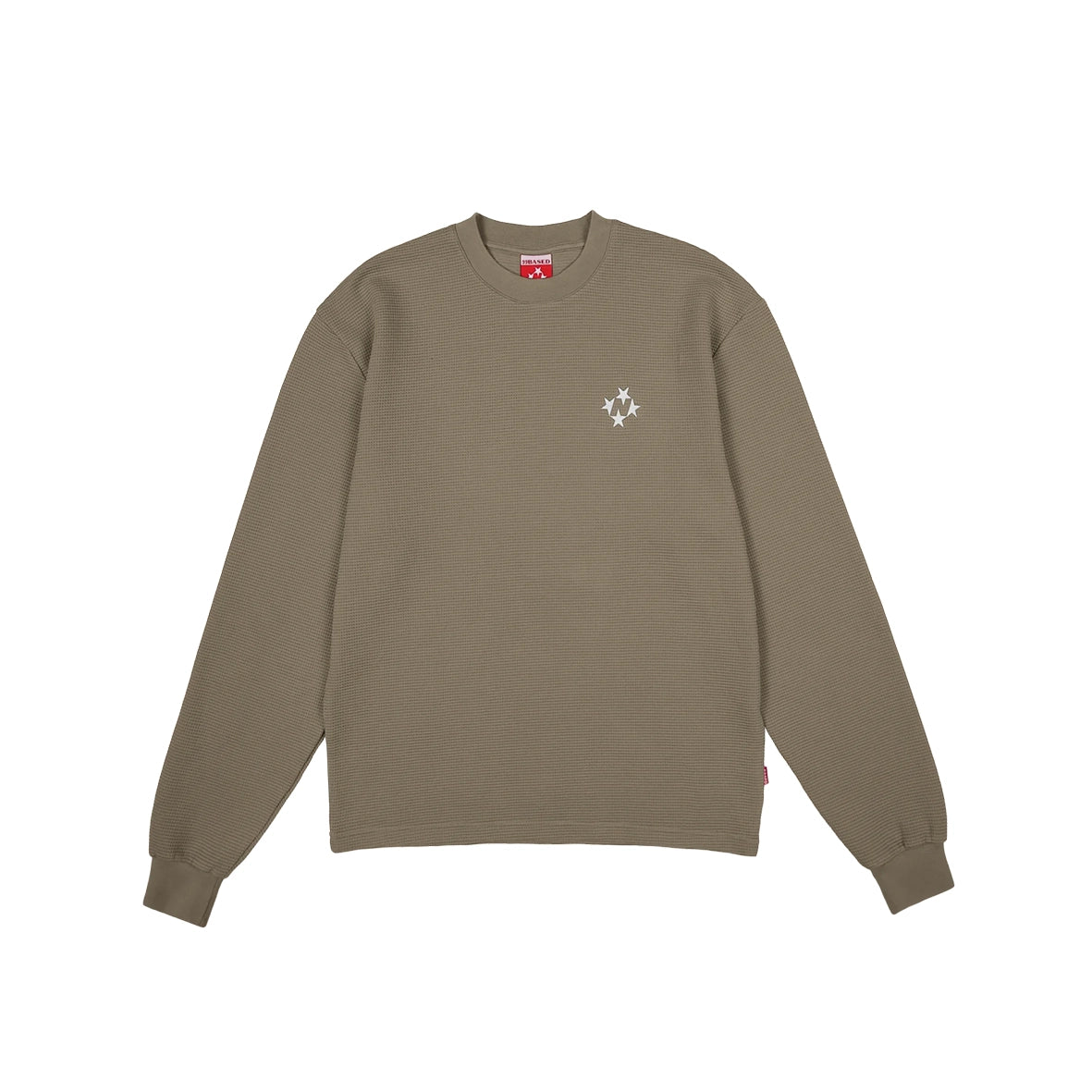 99BASED Logo Waffle Brown