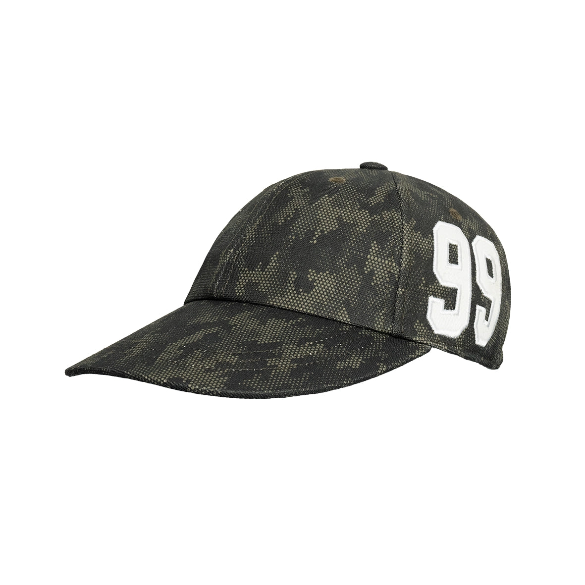 99BASED Fitted Cap Digital Camo Dark