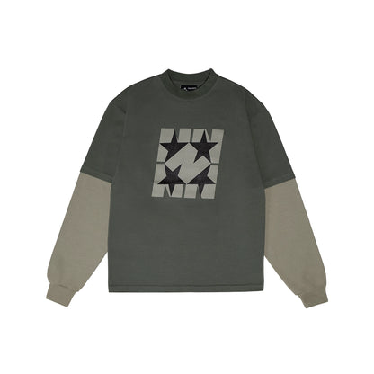 99BASED Field Star Longsleeve Olive