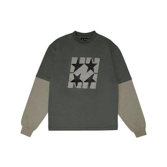 99BASED Field Star Longsleeve Olive