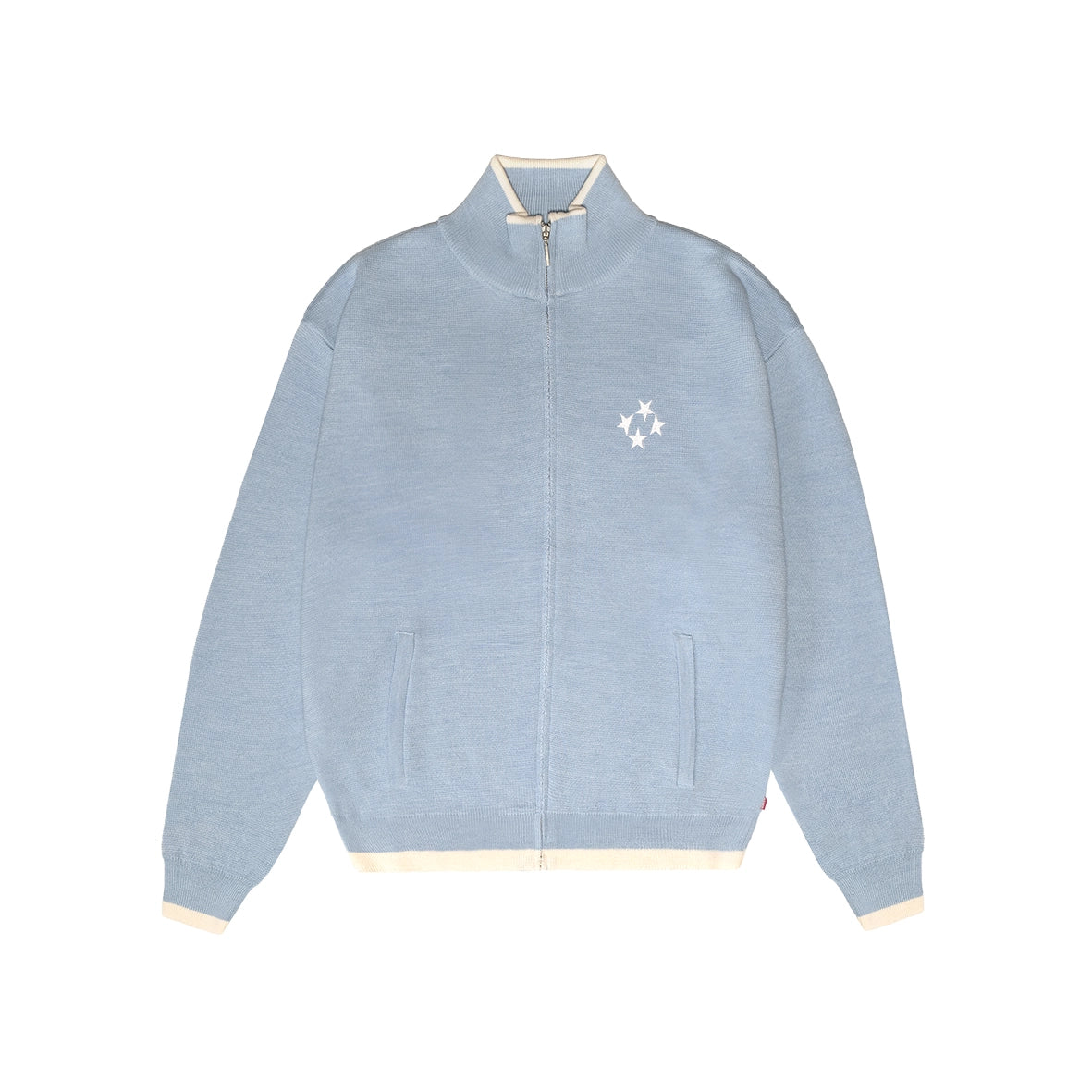 99BASED Italiano Knit Jacket Babyblue